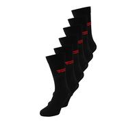 Levi's Batwing Logo, chaussettes régulières Mixte, Black, 43/46