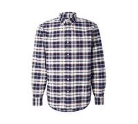 Levi's Chemise Authentic Atila à carreaux bleu – Button-Down manches longues L Homme