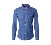 LEVI'S ® Chemise 'Battery Housemark Slim Fit Shirt' bleu denim / rouge, Taille M