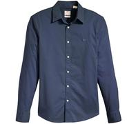 LEVI'S ® Chemise 'Battery Housemark Slim Fit Shirt' bleu foncé, Taille M