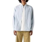 Levi's Chemise boutonnée Authentic pour Homme, Waylon Stripe True Blue, S