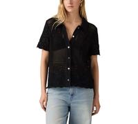 Levi's - Chemise femme Susanna Floral Crochet, Noir , Small