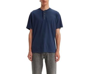 Levi's Chemise Henley SS 4 Boutons pour Homme, Naval Academy, M