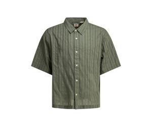 Levi's chemise homme vert en tencel et coton - L