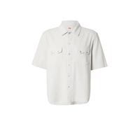LEVI'S ® Chemise 'Short Sleeve Boxy Western Shirt' beige foncé / blanc, Taille XL