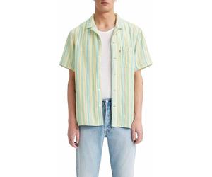 Levi's Chemise The Sunset Camp pour Homme, Hambish Stripe Wasabi, XL