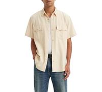 Levi's Ss Relaxed Fit Western Newman Ecru Taille: M | Casual chemises Outlet | Homme | Marron