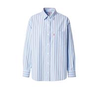 LEVI'S ® Chemisier 'Harlie Boyfriend Shirt' bleu clair / rouge clair, Taille L