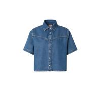 LEVI'S ® Chemisier 'Logan Short Sleeve Denim Shirt' bleu denim, Taille L