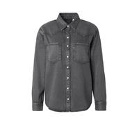 LEVI'S ® Chemisier 'Teodora Western Shirt' noir denim, Taille S