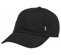 Levi's Casquette de baseball Classic Twill à onglet rouge Homme Noir