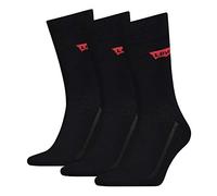 Levi's Classic CLSSC Sock, Noir, 43/46 (Lot de 3) Mixte