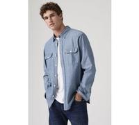Levi's Classic Worker Overshirt Blue Taille: S | Chemises d'affaires Outlet | Homme | Bleu