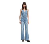 Levi's - Combinaison pantalon large en denim - Femme - Combinaisons et Ensembles - Bleu - Taille: W26