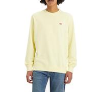 Levi's Crew Maillot de survêtement, Wax Yellow, S Homme