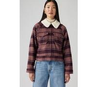 Levi's Cropped Plaid Jacket Taille: M | Vestes Outlet | Femme
