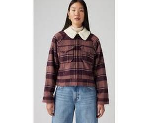 Levi's Cropped Plaid Jacket Taille: M | Vestes Outlet | Femme