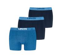 Levi's Denim Inspired Boxer, Blue Combo, S (Lot de 3) pour des Hommes