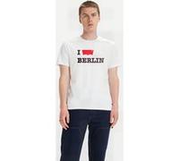 Levi's Destination Tee Levi Berlin White Graph Taille: XL | T-Shirts Outlet | Homme | Blanche
