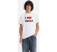 Levi's Destination Tee Levi Ibiza White Graphi Taille: L | T-shirts avec imprimés Outlet | Homme | Blanche