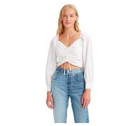 Levi's Devin Chemisier Femme, White Alyssum, XS