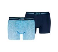 Levi's - Discharge Logo Boxer Brief - Homme - Sous-vêtements - Bleu - Taille: S