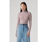 Levi's Dreamy Turtleneck Iceberg Stripe Rose Taupe Taille: XS | Manches longues Outlet | Femme | Le Noir