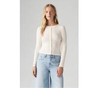 Levi's Femme T-Shirt Manche Longue Maille Pointelle Dry Goods Gardenia White L