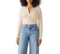 Levi's Dry Goods VACATIONER LS T-Shirt, Oatmeal Heather B027, S Femmes