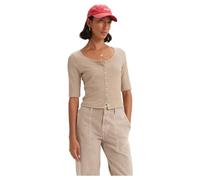 Levi's Dry Goods Waffle Top Browns Wave End Stripe Ot, XS Femme