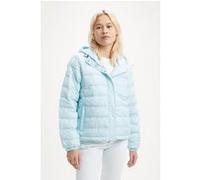 Levi's Edie Puffer Jacket In Blue Taille: S | Vestes Outlet | Femme | Bleu