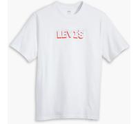 Levis Emblem Headline T Shirt Blanc XS Male