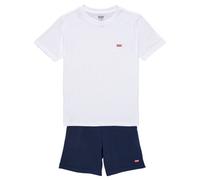 Levi's Ensemble T-shirt et short Batwing en maille Blanc Garçon