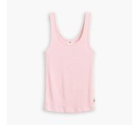 LEVI'S Essential Débardeur Côtelé Rouge