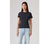 Levi's Essential Housemark Tee Blue Taille: XXS | Chemises Outlet | Femme | Bleu