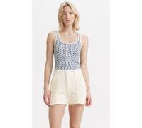 Levi's Essential Rib Tank Aditi Block Print Egret Taille: S | Débardeurs Outlet | Femme |
