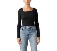 Levi's Essential Sqrd Neck Long Sleeve Femme, Anthracite Night, L