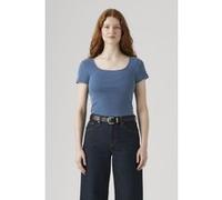 Levi's Essential Square Neck Tee Blue Taille: L | Chemises Outlet | Femme | Bleu