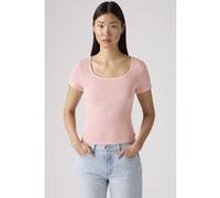 Levi's Essential Square Neck Tee Pink Taille: S | Chemises Outlet | Femme | Rose