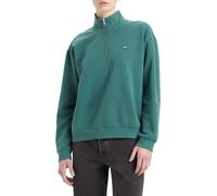 Levi's Everyday 1/4 Zip Maillot de survêtement, Bistro Green, L Femme
