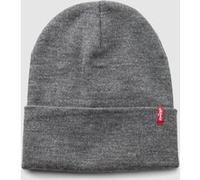 Levi's Bonnet Slouchy Red Tab Gris Taille 55 Homme