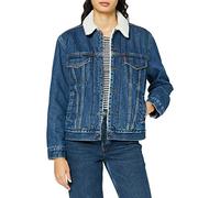 Levi's Ex-Boyfriend Sherpa Trucker Veste Femme, Rough and Tumble, L