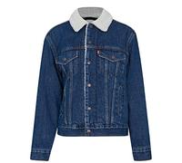 Levi's Ex-Boyfriend Sherpa Trucker Veste Femme, Rough and Tumble, XS