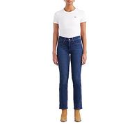 Levi's Femme 314 Shaping Straight Jeans, Dark Indigo - Worn In, 32W / 32L