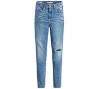 Levi's Femme 720 High Rise Super Skinny Jeans, Island Medium, 28W / 32L