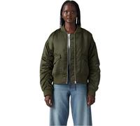 Levi's Femme Blouson Andy avec Poches à rabat, Standard Fit, Vert (Deep Depths), L