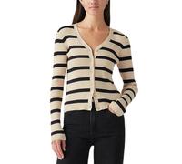 Levi's Cardigan Tulip Redwood Stripe Creme Brulee - Beige M