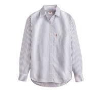 Levi's Femme Chemise Boyfriend Harlie Marinas Stripe Navy Blazer Blue XS