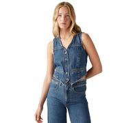 Levi´s ® Braided Waistcoat Bleu S Femme