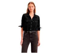 Levi's Femme Iconic Western Chemise à Bouton Bas, Dark Ages, S